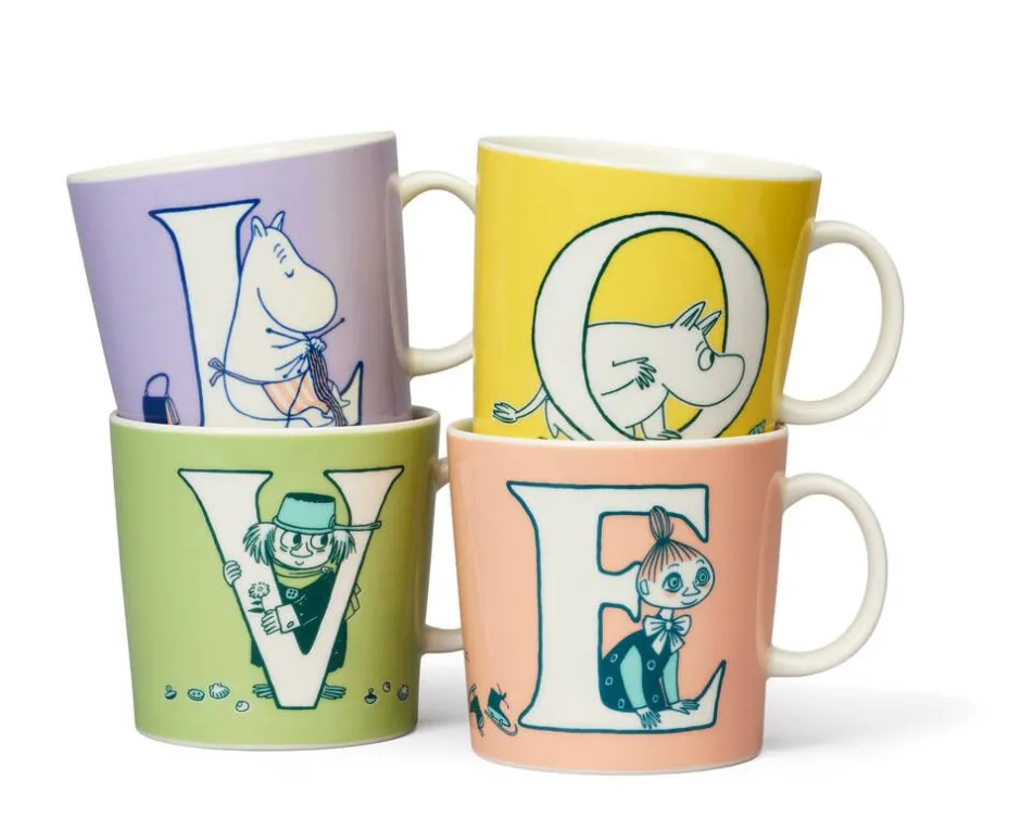 Moomin Astiat*Arabia Muumi Muki 0,4l ABC L
