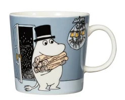 Moomin Astiat*Arabia Muumi muki 0,3l Muumipappa harmaa