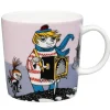 Moomin Astiat*Arabia Muumi muki Tuutikki 0,3 L violetti