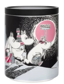 Moomin Ruoansäilytys Ja Järjestys*Arabia Muumi Seikkailu Purkki Muutto 1,2 L ceram