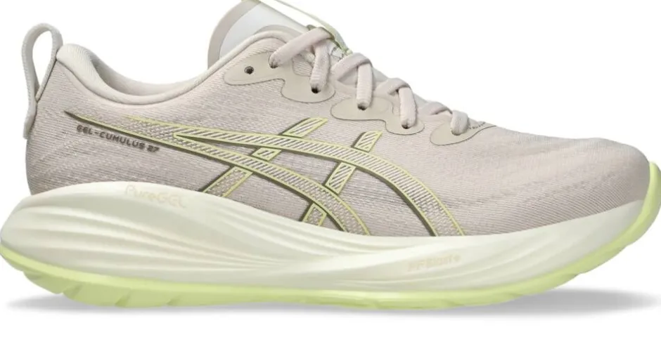 Asics Juoksu- Ja Treenikengät*juoksukengät Gel-Cumulus 27 W 250 MINERAL BEIGE/HUDDLE YELLOW