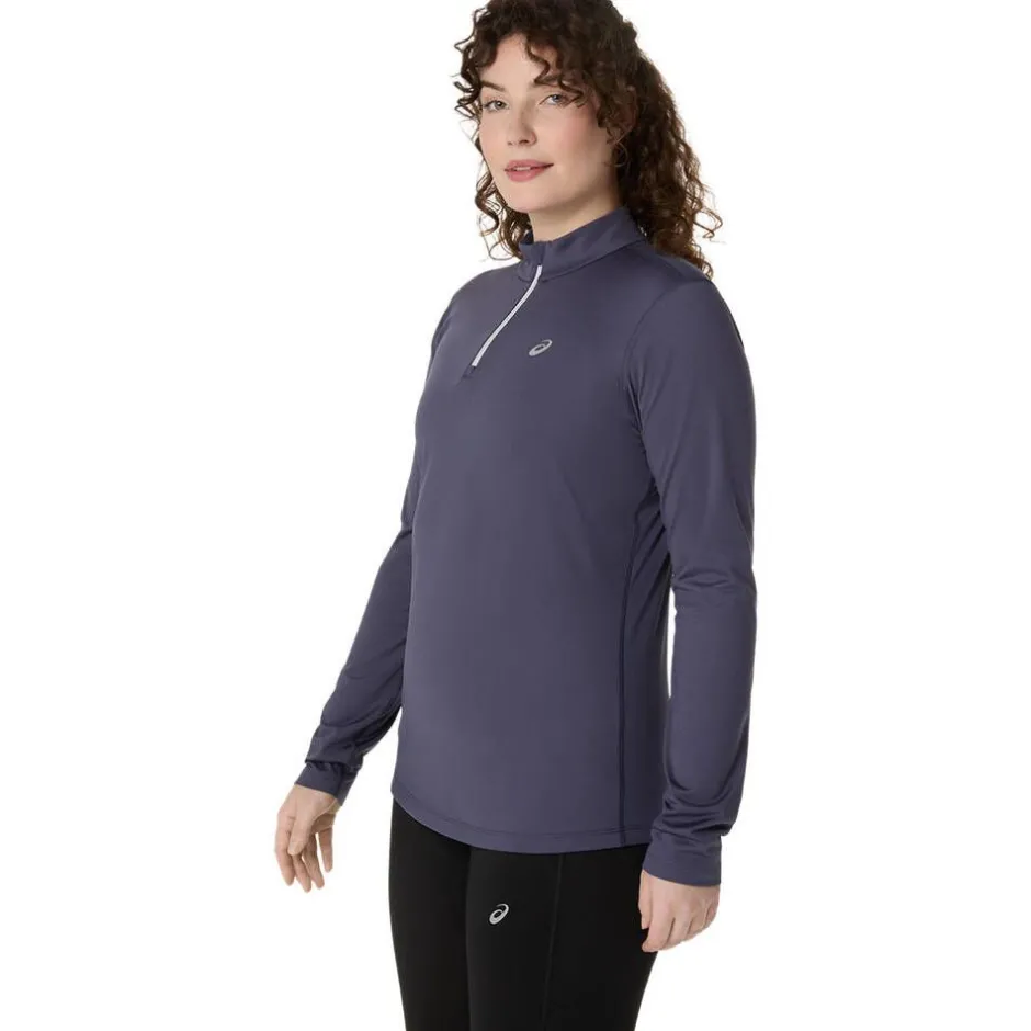 Asics Treenivaatteet*paita Core LS 1/2 Zip Winter Top W 500 INDIGO FOG
