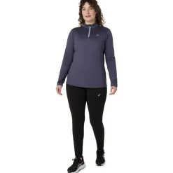 Asics Treenivaatteet*paita Core LS 1/2 Zip Winter Top W 500 INDIGO FOG