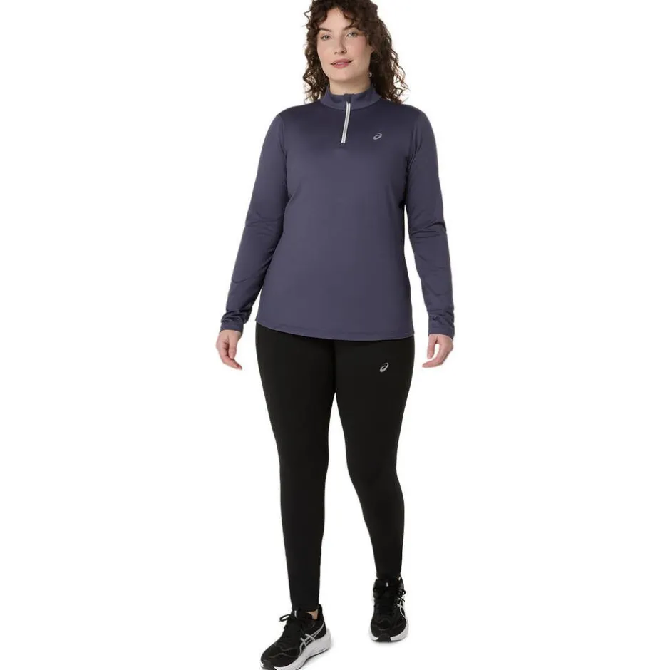 Asics Treenivaatteet*paita Core LS 1/2 Zip Winter Top W 500 INDIGO FOG