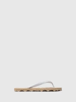 Asportuguesas Sandaalit*sandaalit Turtle L Natural & White Strap