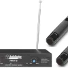 AudioDesignPRO Äänentoisto*langaton mikrofoni 2 kpl PMV-112