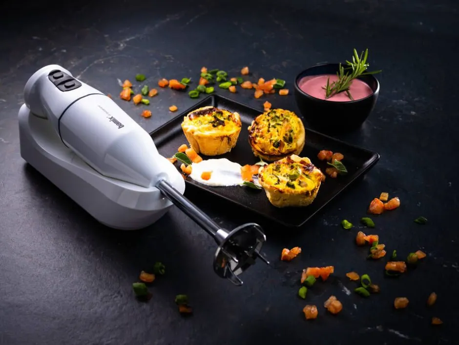 Bamix Yleis- Ja Monitoimikoneet*Cordless sauvasekoitin ladattava valkoinen