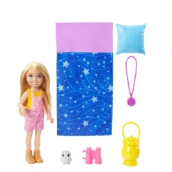 Barbie Nuket Ja Kotileikki*Camping Chelsea Hdf77