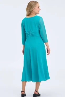Bassini Lyhyet Juhlamekot*mekko 8803 84086 Turkoosi 7300