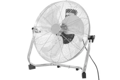 Bellus Ilmastointi*lattiatuuletin Chrome 90 W 40 cm