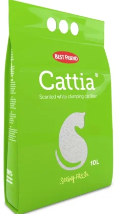 Best Friend Kissat*Cattia kissanhiekka Spring Fresh 10 L