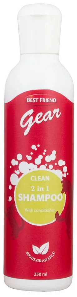 Best Friend Koirat*Gear BF Gear Clean kaksi yhdessä shampoo 250 ml