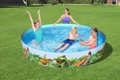 Bestway Ulkolelut*Dinosaurus rulla-allas Ø 244 cm