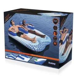Bestway Ulkolelut*kelluntalautta Hydro-Force Indigo W Double Lounge 183x176 cm