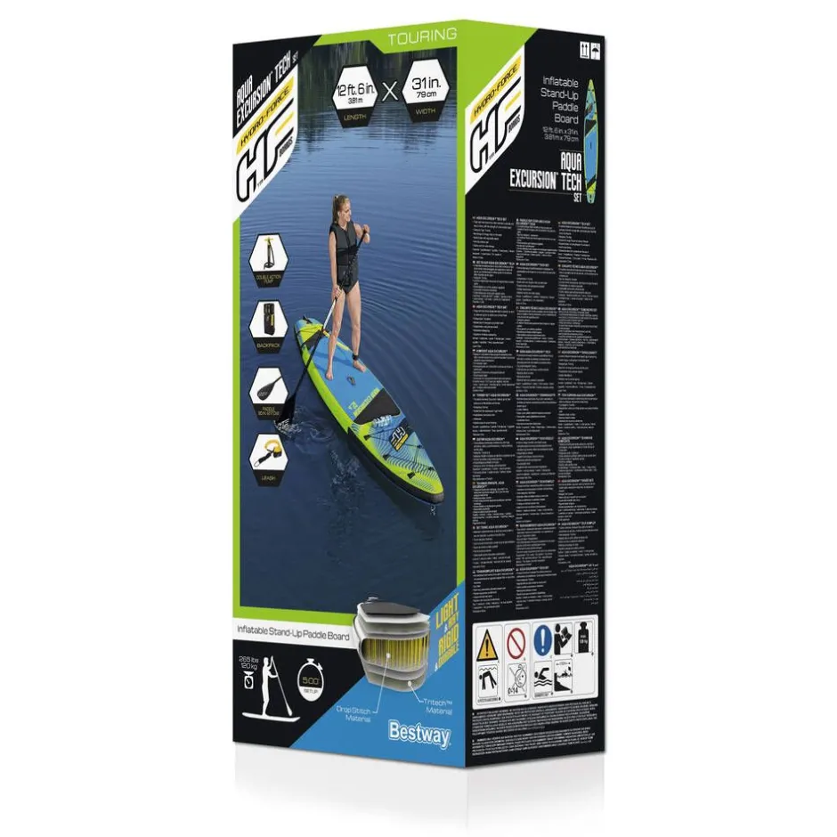 Bestway Vesiurheilu*SUP-lauta Hydro-Force Aqua Excursion Tech 381x79 cm