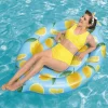 Bestway Ulkolelut*tuoksuva uimapatja sitruuna 176x122 cm
