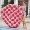 Bestway Ulkolelut*tuoksuva uimapatja vadelma 165x151 cm