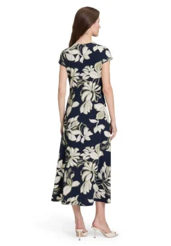 Betty Barclay Vapaa-Ajan Mekot*mekko 1757 1413 midi dark blue / green 8857