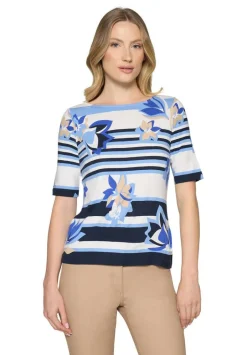 Betty Barclay Trikoopaidat Ja Colleget*paita 2741 1754 Blue / White 8811