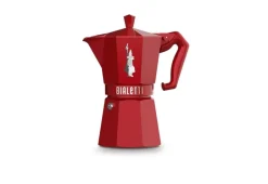 Bialetti Juoma- Ja Baaritarvikkeet|Tarjoilu*espressokeitin 6 k. Moka Exclusive punainen