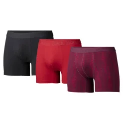 Black Horse Alusvaatteet*bokserit 3pack I152 Red - Black