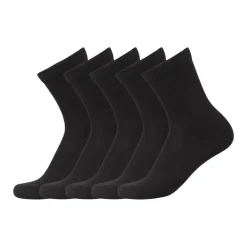 Black Horse Sukat*puuvillasukat Basic D020 5pack 1210 black