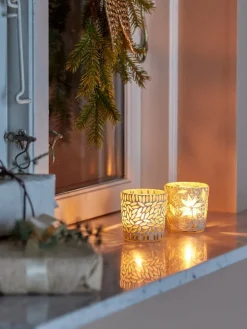Bloomingville Lyhdyt Ja Kynttilänjalat*kynttilälyhty Myr valkoinen 2 kpl