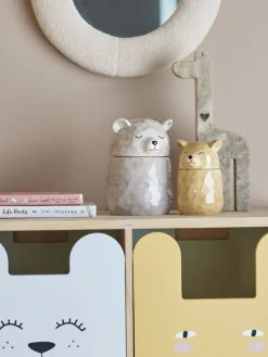 Bloomingville Mini Lastenhuone*rasia Puk kannella harmaa