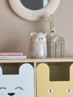 Bloomingville Mini Lastenhuone*rasia Puk kannella harmaa
