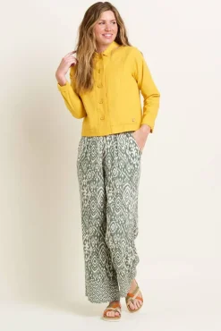 Brakeburn Housut*housut Orla Khaki / Valkoinen