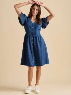 Brakeburn Vapaa-Ajan Mekot*mekko Sandsfoot DENIM