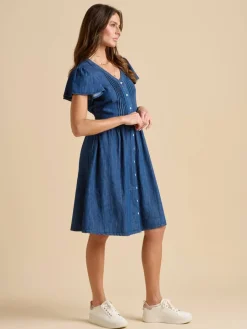 Brakeburn Vapaa-Ajan Mekot*mekko Sandsfoot DENIM