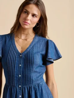 Brakeburn Vapaa-Ajan Mekot*mekko Sandsfoot DENIM