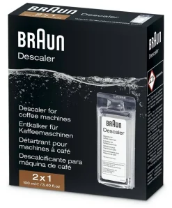 Braun Kahvi Ja Kuumat Juomat|Puhdistus Ja Siivous*kalkinpoistoaine Ecodecalk BRSC003 2x100 ml