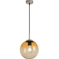 Briloner Sisustusvalaisimet*Classik Amber riippuvalaisin amber/satiini 20 cm
