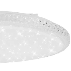 Briloner Sisustusvalaisimet*LED-plafondi CCT tähtikuviokupu ja kristallikoriste
