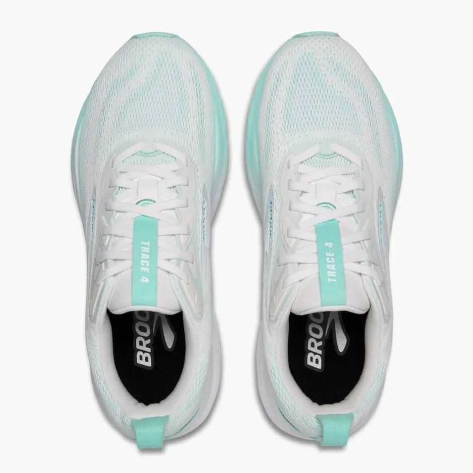 Brooks Juoksu- Ja Treenikengät*juoksukengät Trace 4 W 198 Bright White/Limpet/Oyster