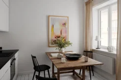 By Rydu00e9ns Sisustusvalaisimet*By Rydéns pöytävalaisin Lumi mattamusta/valkoinen