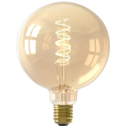 Calex Lamput Ja Valaisintarvikkeet*LED-pallolamppu E27 G125 kulta