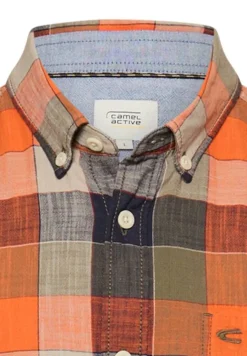 Camel Active Kauluspaidat*paita 409261 7S61 66 Burned Orange