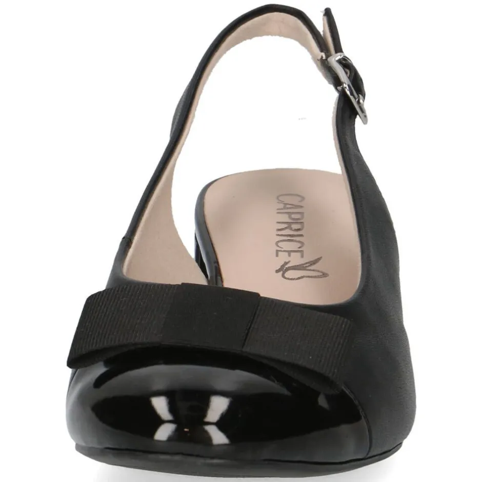 Caprice Avokkaat Ja Juhlakengät*avokkaat 019 Ingrid Slingback 019 Black comb