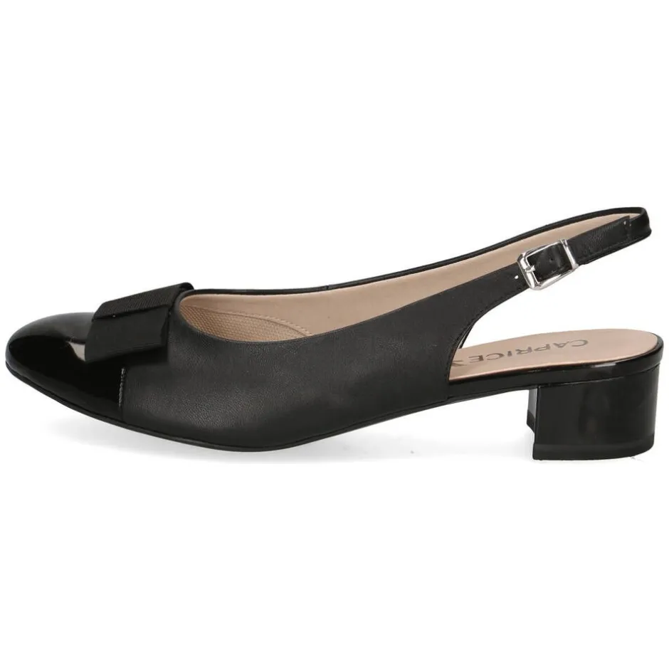 Caprice Avokkaat Ja Juhlakengät*avokkaat 019 Ingrid Slingback 019 Black comb