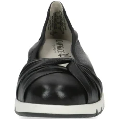 Caprice Kävelykengät*kävelyballerinat Violet 040 Black Softnappa