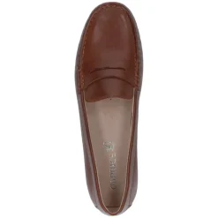 Caprice Kävelykengät*loaferit 303 Bonita 303 Cognac nappa