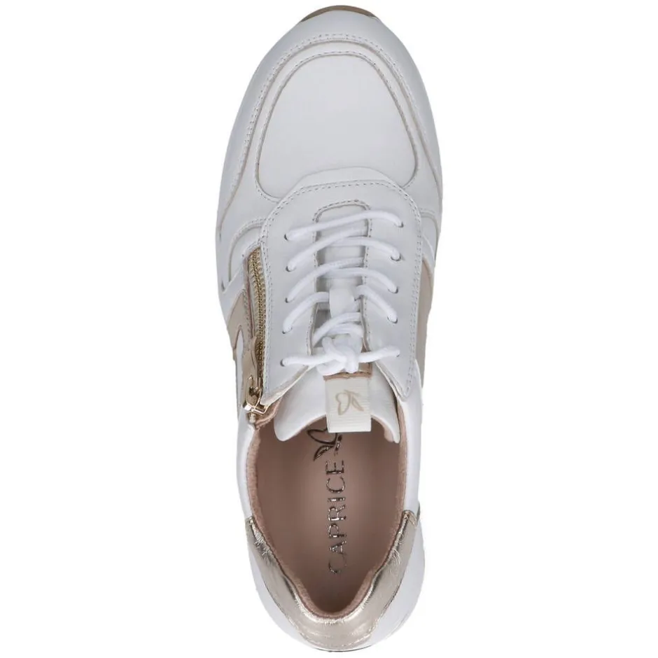 Caprice Tennarit Ja Sneakerit|Kävelykengät*tennarit 137 Danica 137 White gold