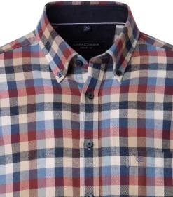 Casamoda Kauluspaidat*paita 454527800 Casual fit 100 Blue