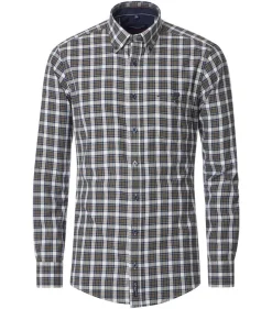 Casamoda Kauluspaidat*paita 444310800 Casual fit 100 Blue