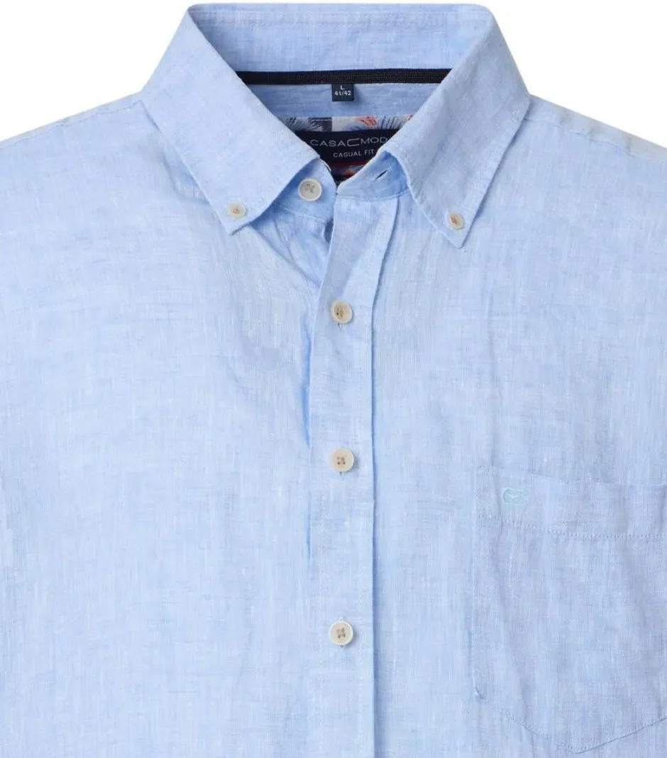 Casamoda Kauluspaidat*pellavapaita 954404400 Casual fit