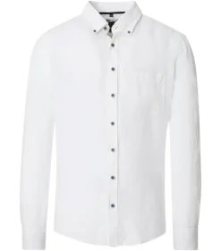 Casamoda Kauluspaidat*pellavapaita 454403300 Casual fit