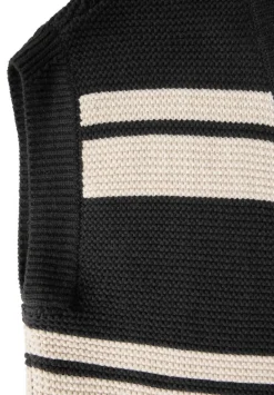 Cecil Liivit|Topit*neuleliivi 253908 20001 Musta / Beige